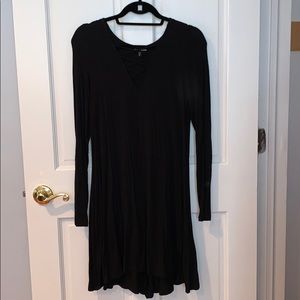 Express Criss Cross Tshirt Dress